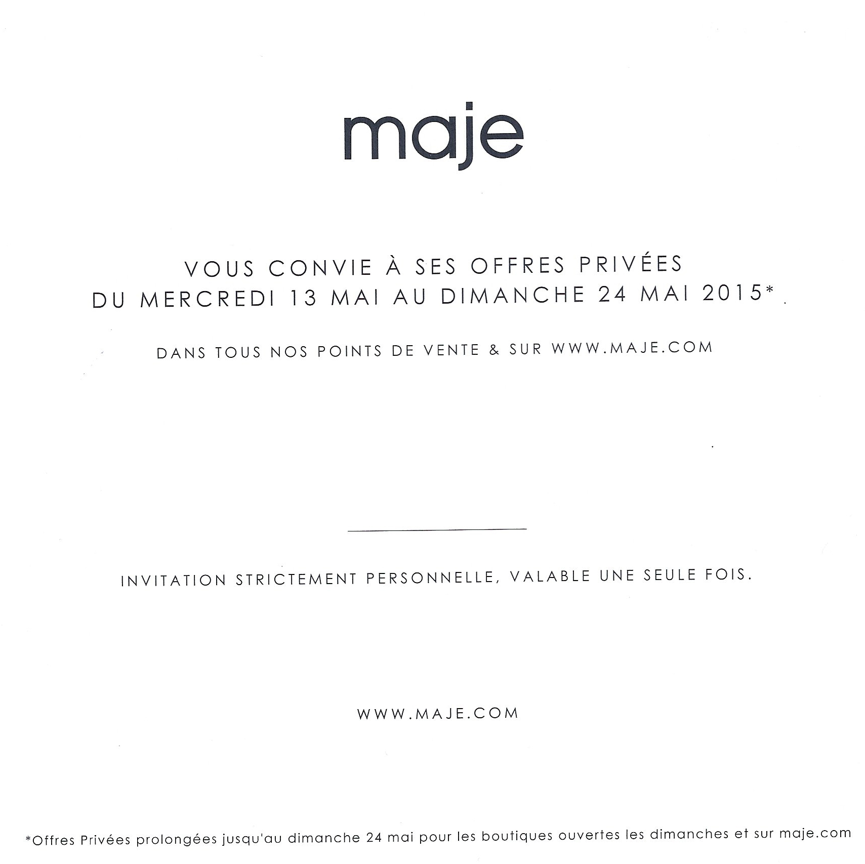 vente-privee-boutique-MAJE-mai-2015