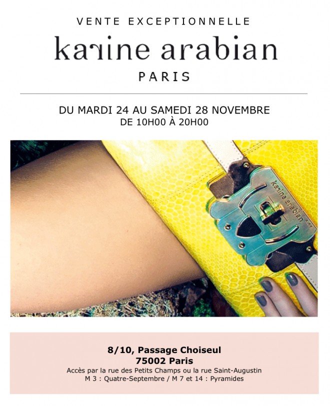invitation-vente-presse-karine-arabian-novembre-2015-paris