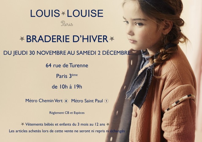 vente presse LOUIS LOUISE Paris novembre 2017/
