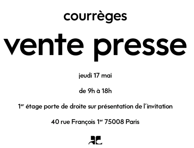 vente-presse-courreges-mai-2018