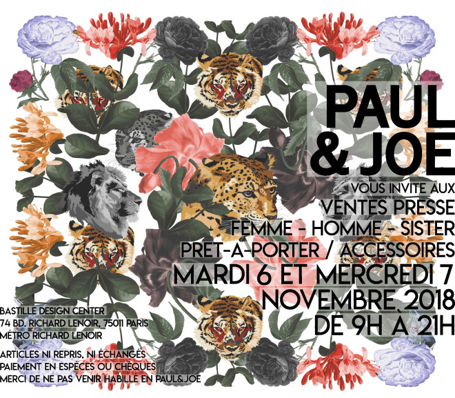vente-presse-PAUL-and-joe-novembre-2018