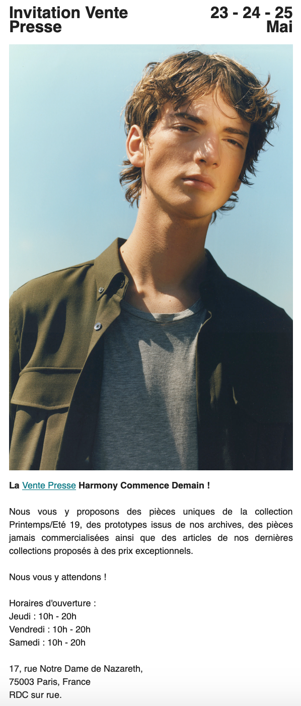 vente-presse-HARMONY-Paris-mai-2019
