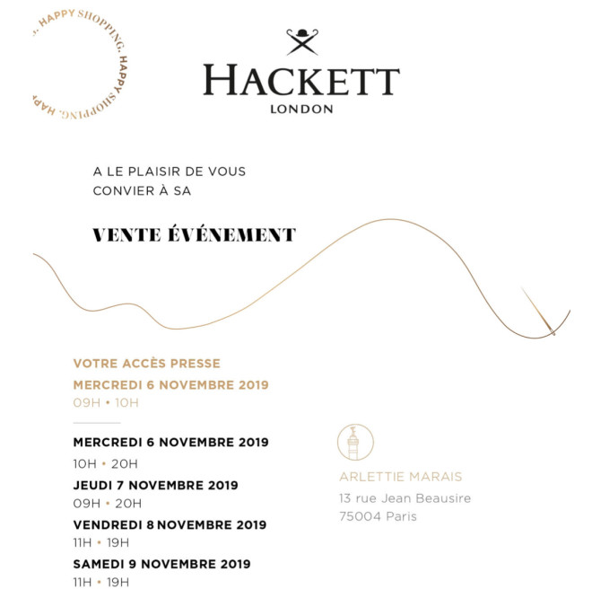 vente-presse-hackett-london-Paris-novembre-2019